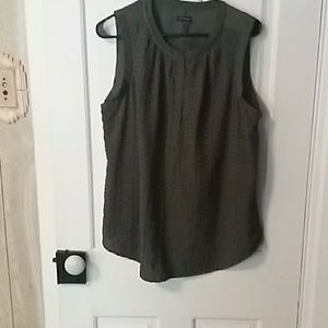Ann Taylor sleeveless blouse